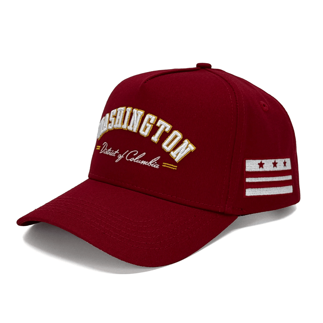 Washington DC Maroon Embroidered Hat Washington Merch Best Father's Day Special Gifts