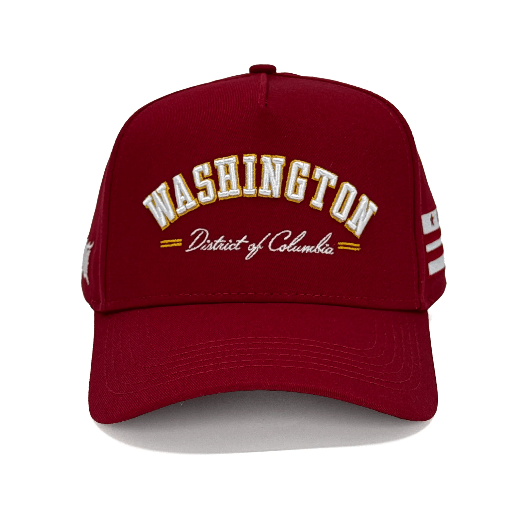 Washington DC Maroon Embroidered Hat Washington Merch Best Father's Day Special Gifts