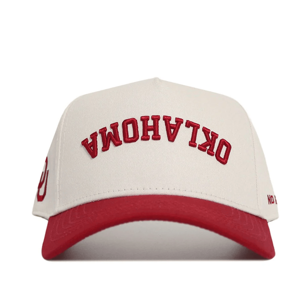 Oklahoma Upside Down Hat Trend Oklahoma Reversed Hat Oklahoma Merch Bonus Dad Gifts