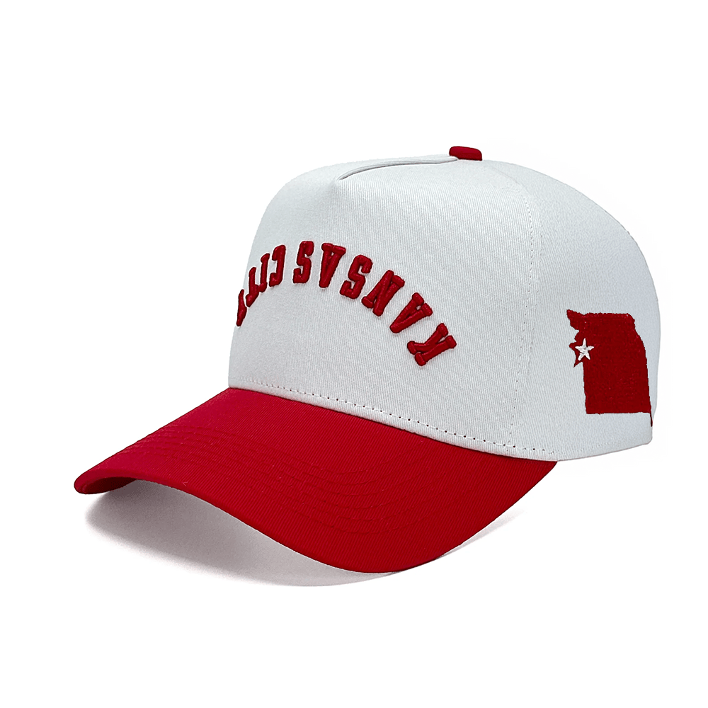 Kansas City Upside Down Hat Trend Kansas City Reversed Trucker Hat Father's Day Gifts