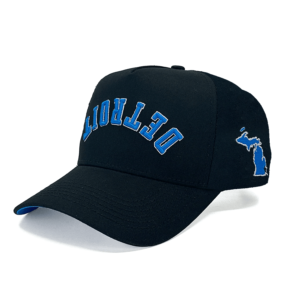 Detroit Upside Down Hat Trend Detroit Reversed Trucker Hat Best Father's Day Gifts For Husband
