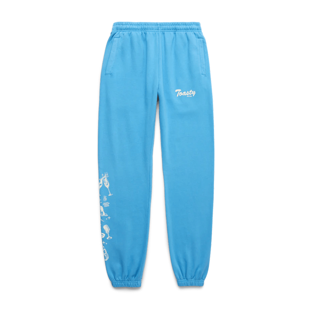 Shop Toast Merch Blue Toasty Est 2018 Sweatshirt And Sweatpant Sets Gift For Wife