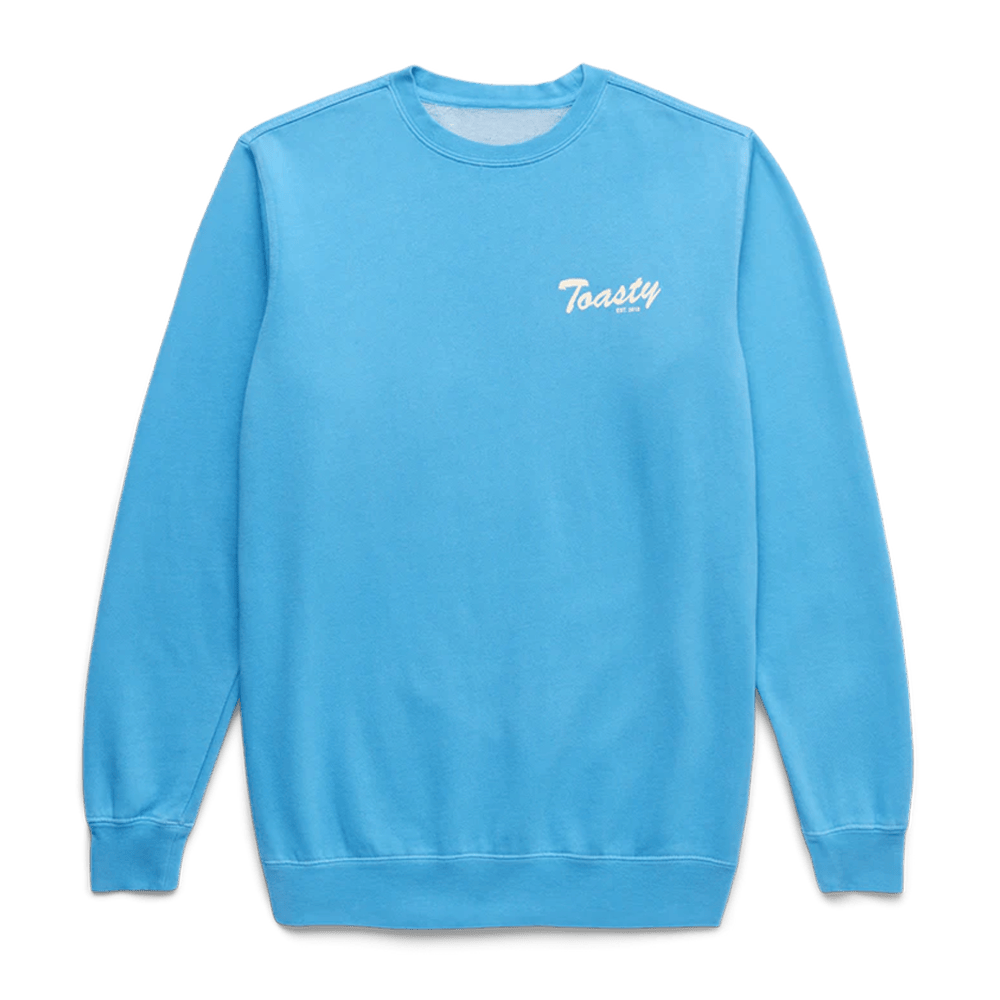 Shop Toast Merch Blue Toasty Est 2018 Sweatshirt And Sweatpant Sets Gift For Wife