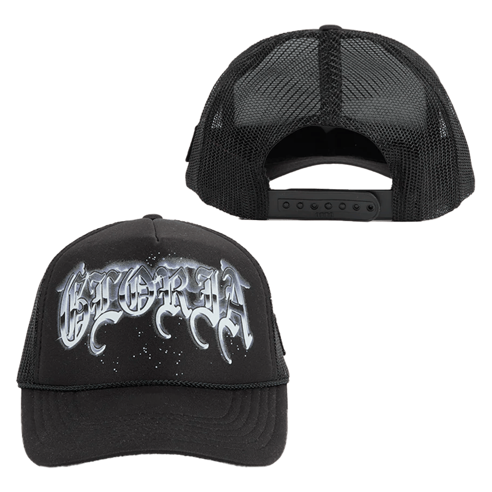 Grand National Tour Merch Kendrick Lamar Gloria Black Trucker Hat Stepdad Gifts For Father's Day
