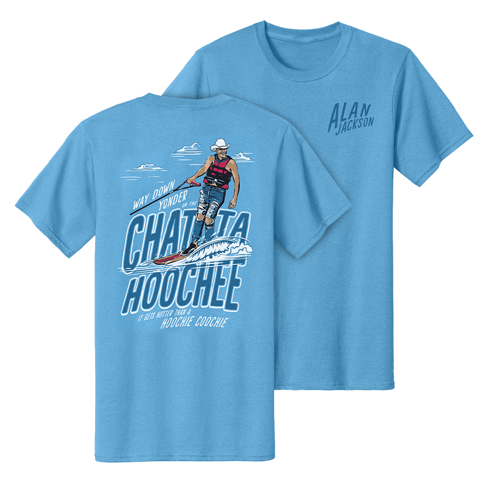 Alan Jackson Merch Chattahoochee Down Yonder T-Shirt Dad Fathers Day Gifts
