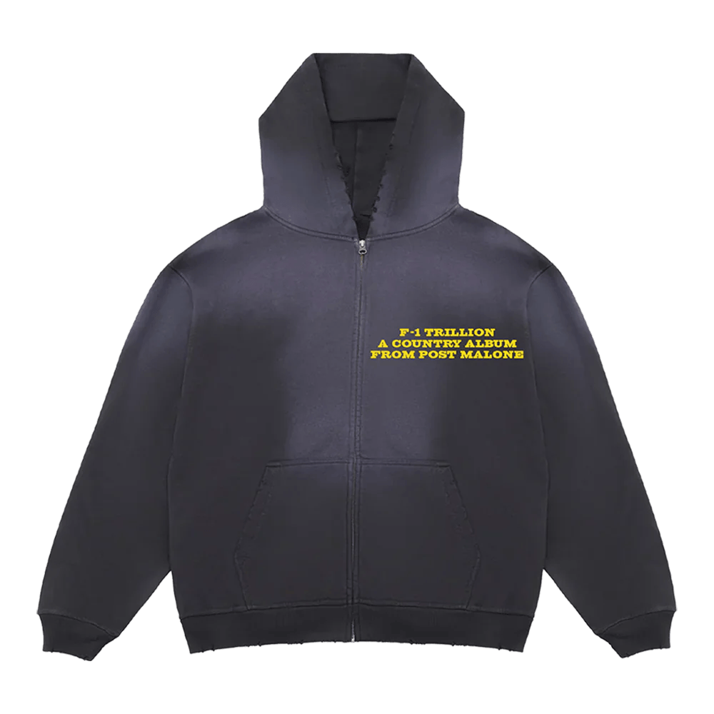 Post Malone Tour Merch 2025 F1 Trillion Zip Hoodie Post Malone Merch Father's Day Gifts