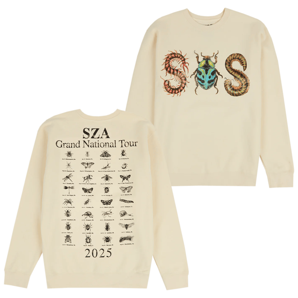 Grand National Tour Merch SZA SOS Deluxe Sweatshirt SZA Merch Awesome Father's Day Gifts