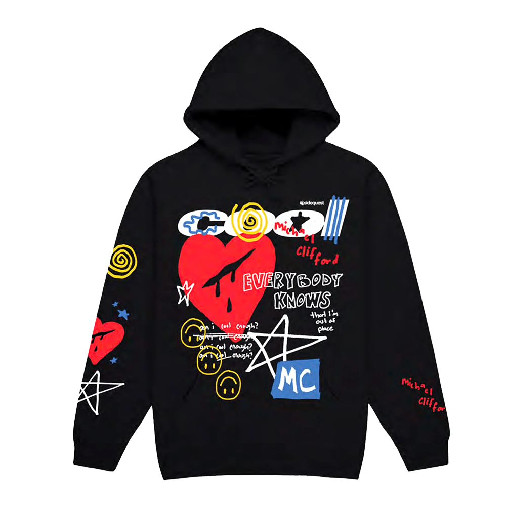 Michael Clifford Official Merch Am I Cool Enough Hoodie Fathers Day Gifts For Husband