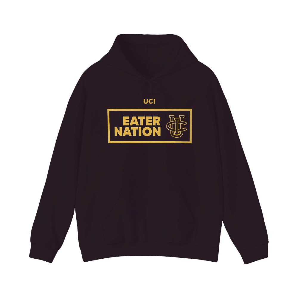 Eater Nation Hoodie UC Irvine Eater Nation Black Hoodie Gifts For Fans