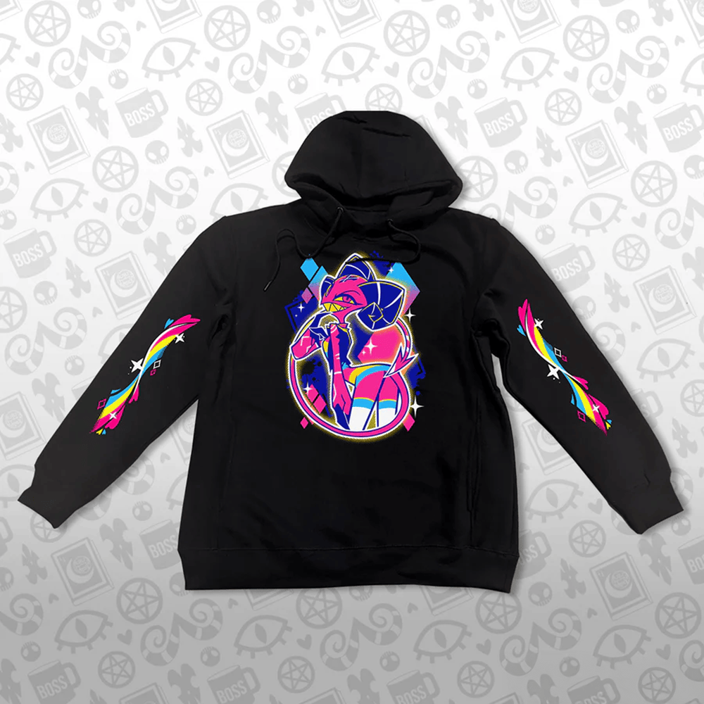 Helluva Boss Pride Merch 2025 Barbie Wire Pride 2025 Hoodie Stepdad Gifts For Father's Day