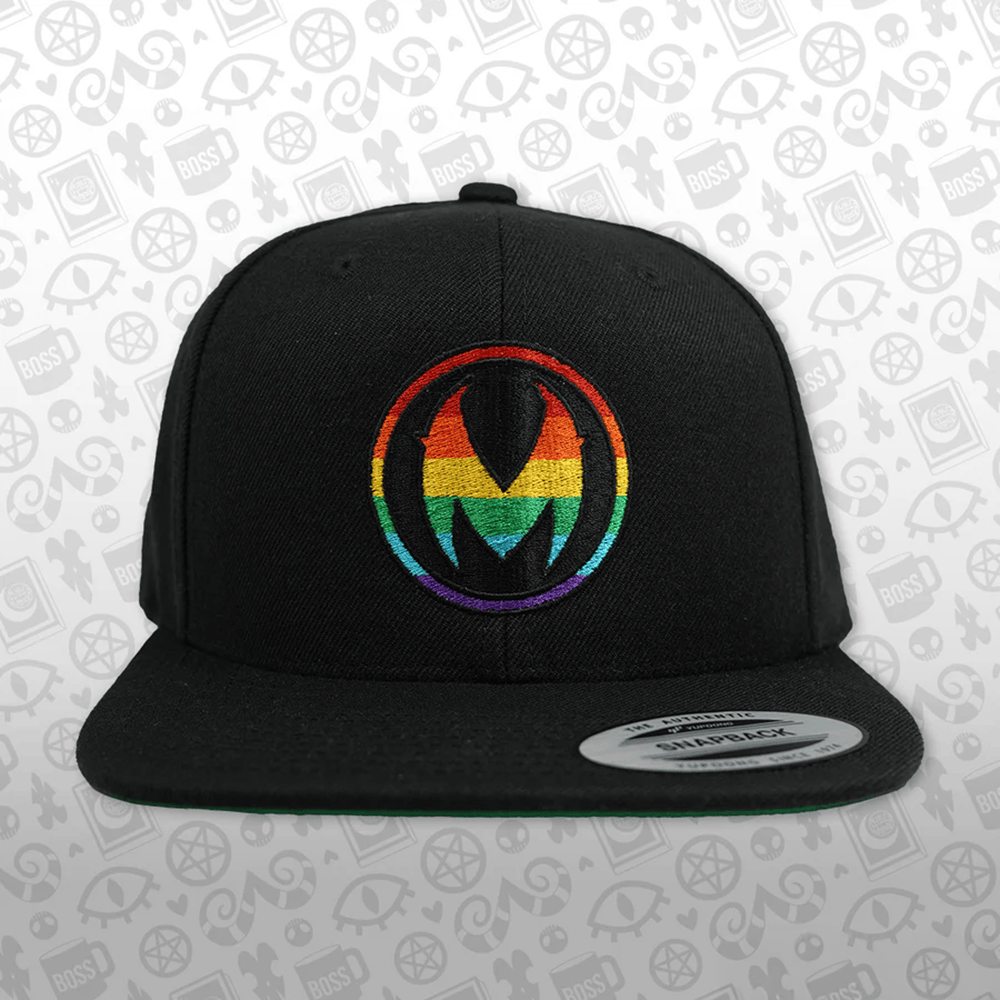 Helluva Boss Pride Merch 2025 IMP Pride Snapback Hat First Fathers Day Gift Ideas