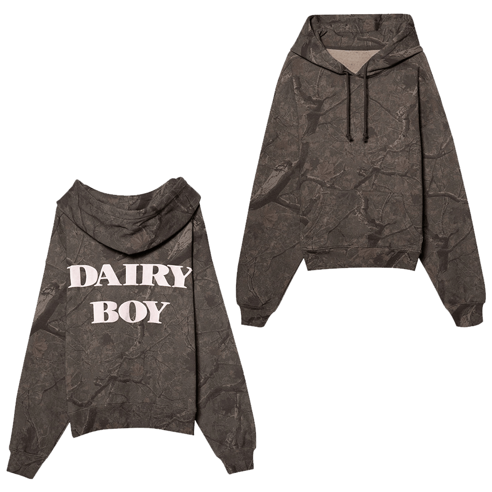 Dairy Boy Camo Hoodie Dairy Boy Merch Father's Day Gifts For Husband