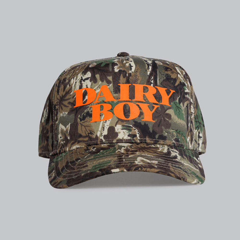 Dairy Boy Camo Hat Dairy Boy Merch Cap Father's Day Present Ideas