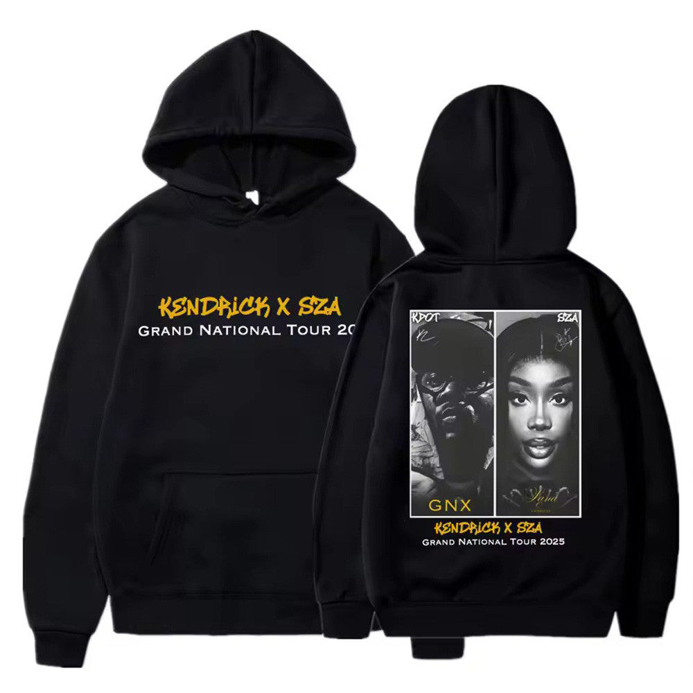 Kendrick And SZA Merch Kendrick Lamar SZA Hoodie Grand National Tour 2025 Merch For Fans