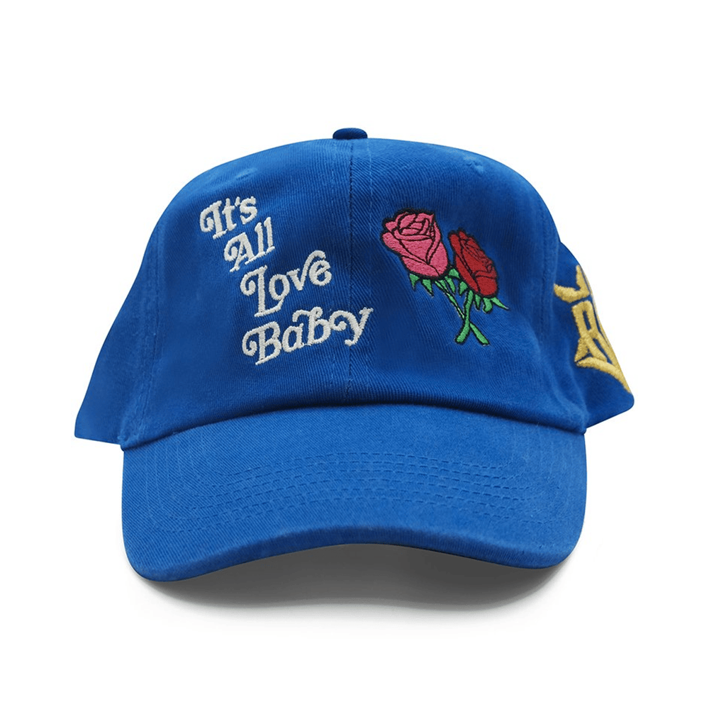 It's All Love Baby Dad Hat Blue Unique Father's Day Gifts