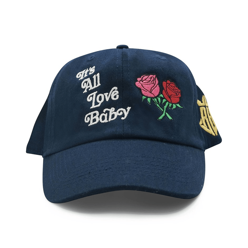 It's All Love Baby Dad Hat Navy Meaningful Father's Day Gifts