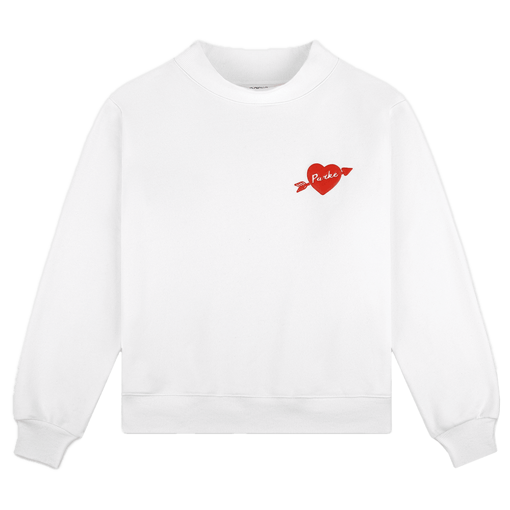 White Cupid Parke Sweatshirt Parke Summer Drop Best Gifts For Girlfriend