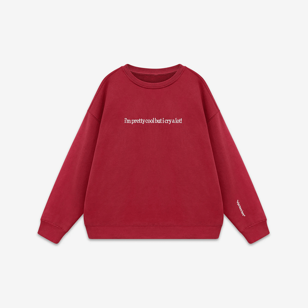 See The Way I See Merch Overthinker Sweatshirt Cry A Lot Sweatshirt Gifts For Sister