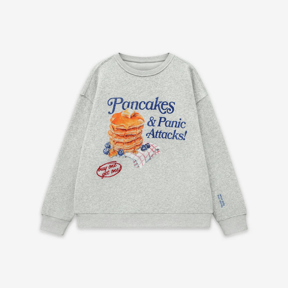 See The Way I See Merch Overthinker Sweatshirt Pancakes And Panic Attacks Sweatshirt Her Gifts