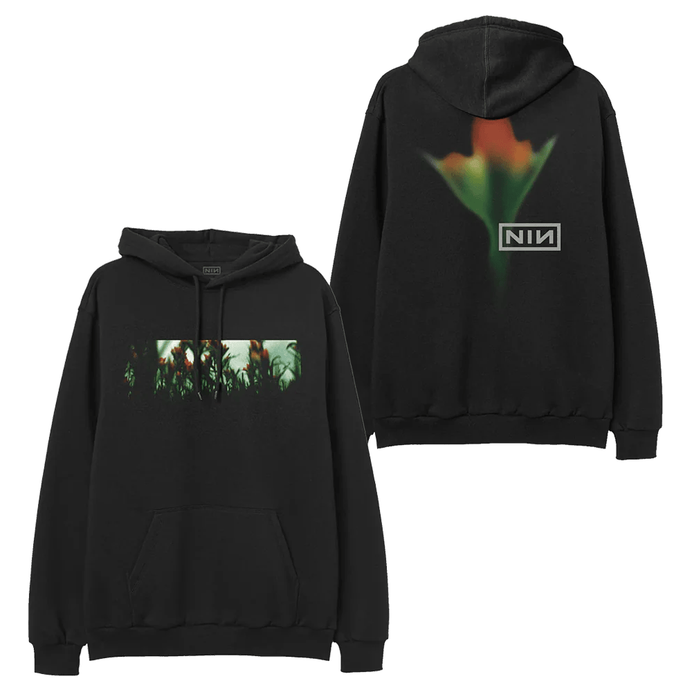 Nine Inch Nails Merch Fragile Flower Hoodie Father's Day Present Ideas