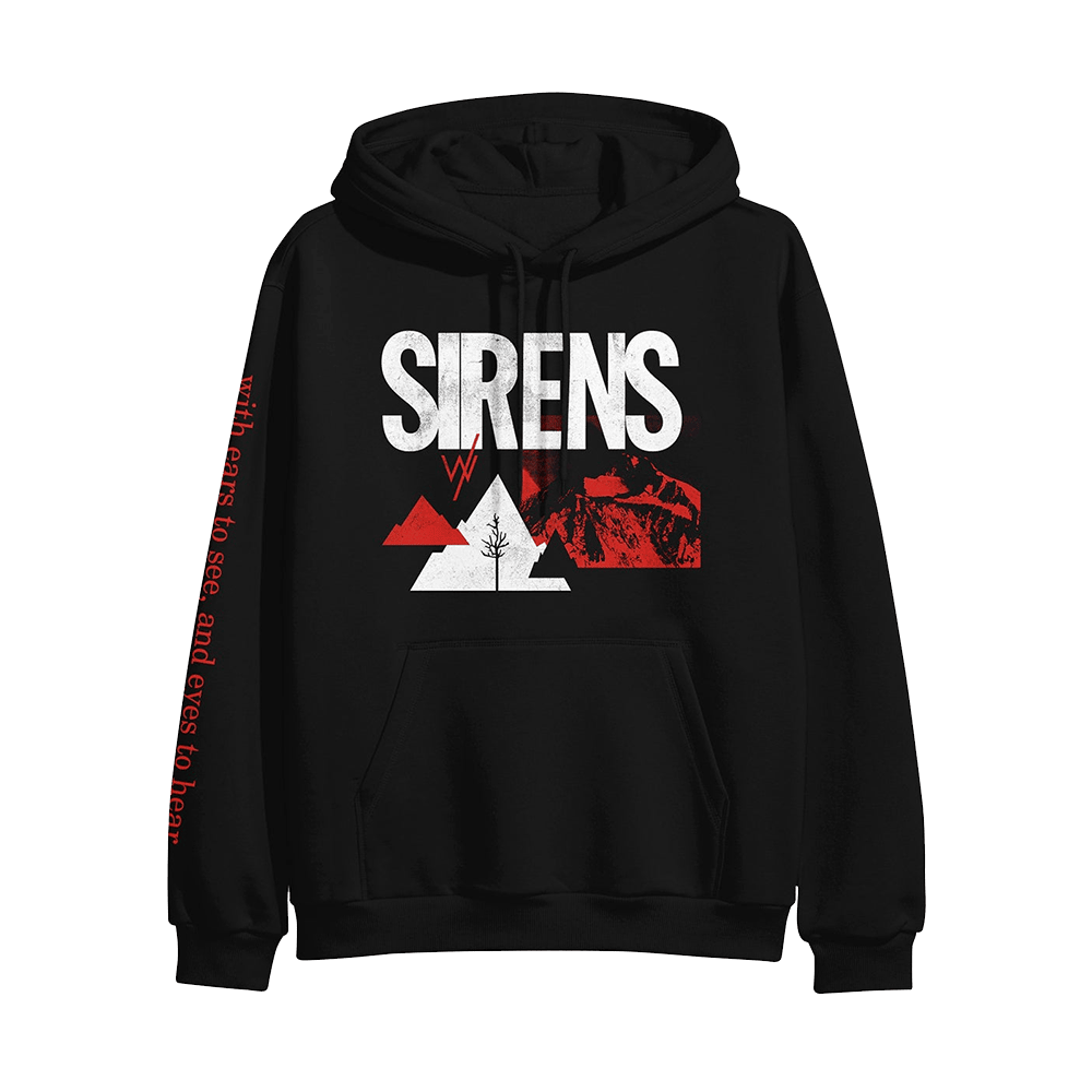 Sleeping With Sirens Merch Collage Black Hoodie First Fathers Day Gift