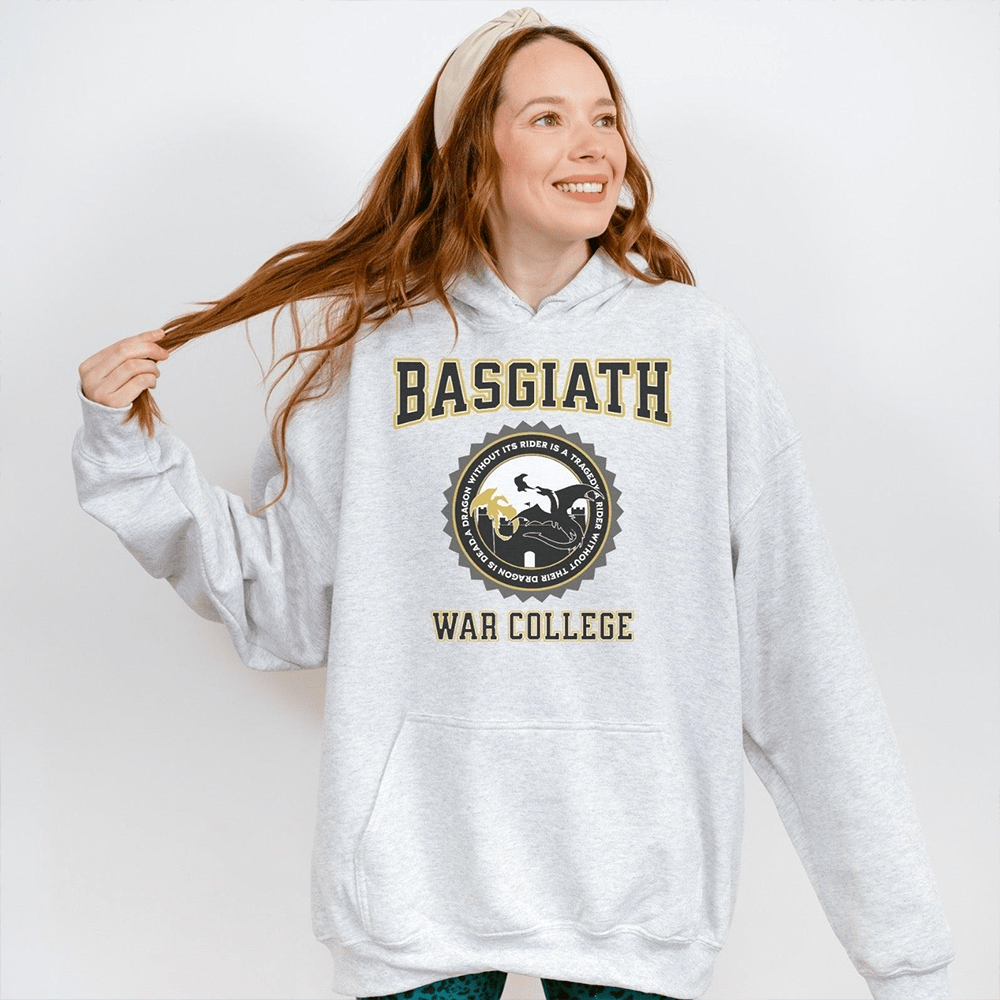 Basgiath War College Hoodie Basgiath War College Sweatshirt Gift Ideas For Wife