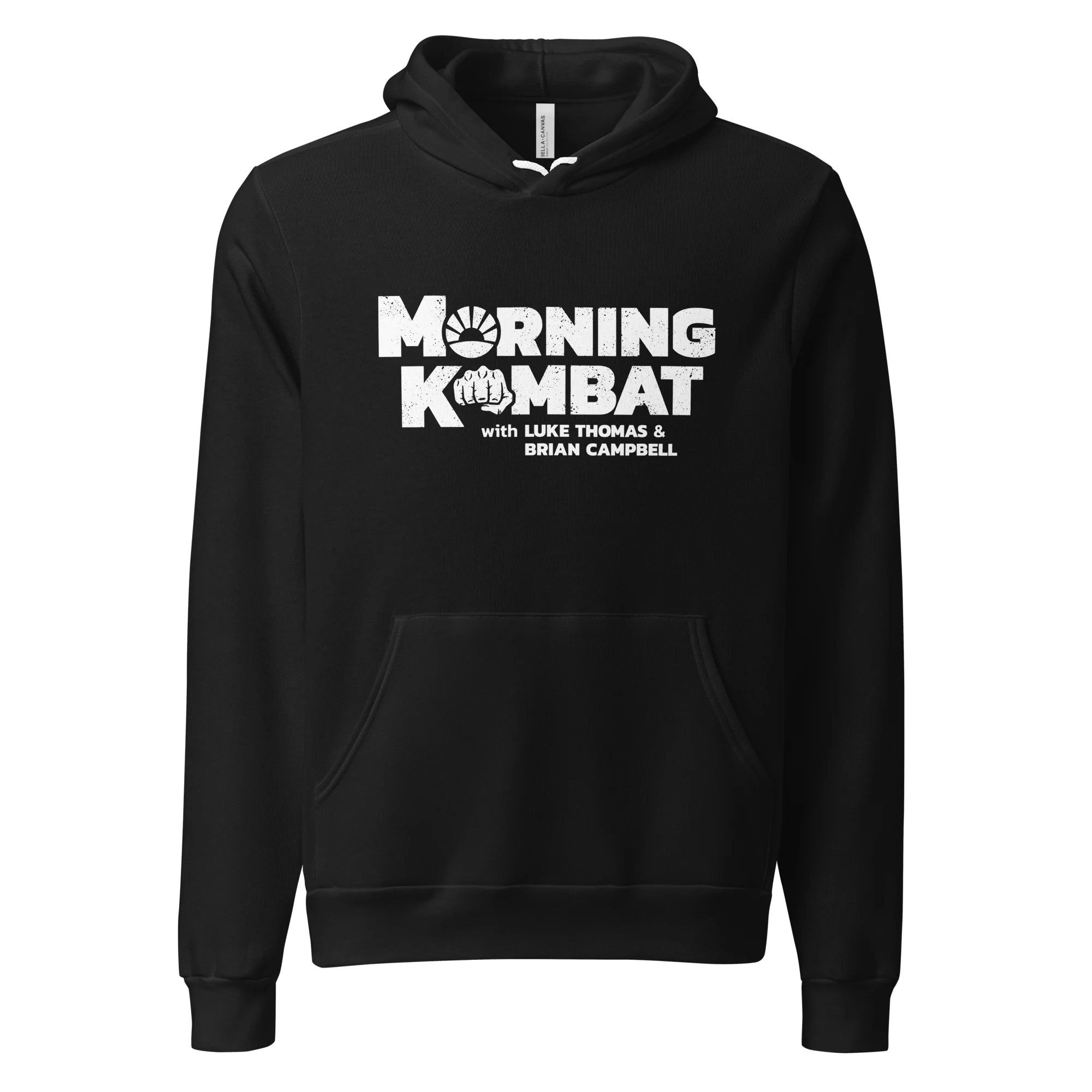 Morning Kombat Merch Morning Kombat Black Hoodie Awesome Father's Day Gifts