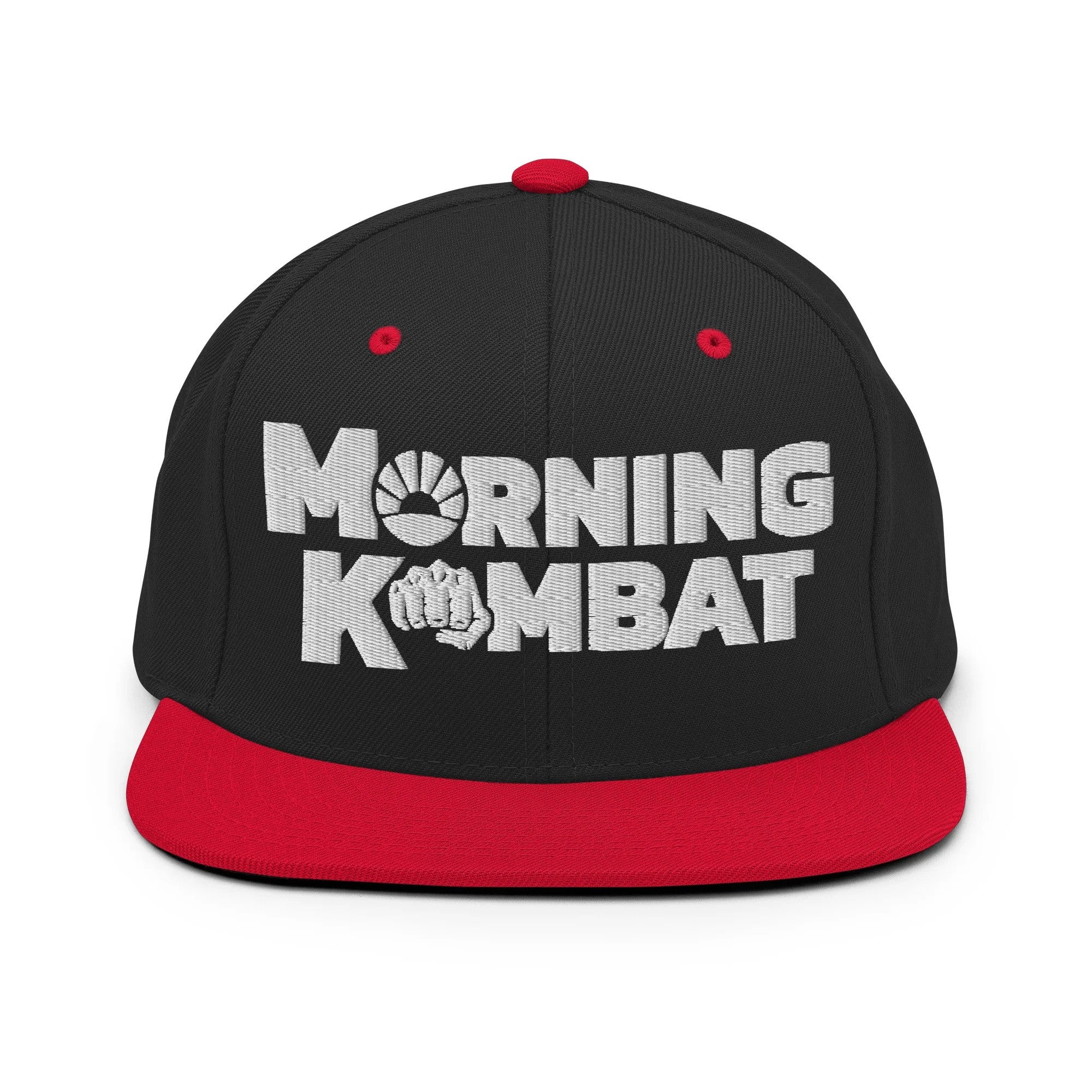 Morning Kombat Merch Morning Kombat Snapback Hat Sentimental Father's Day Gifts