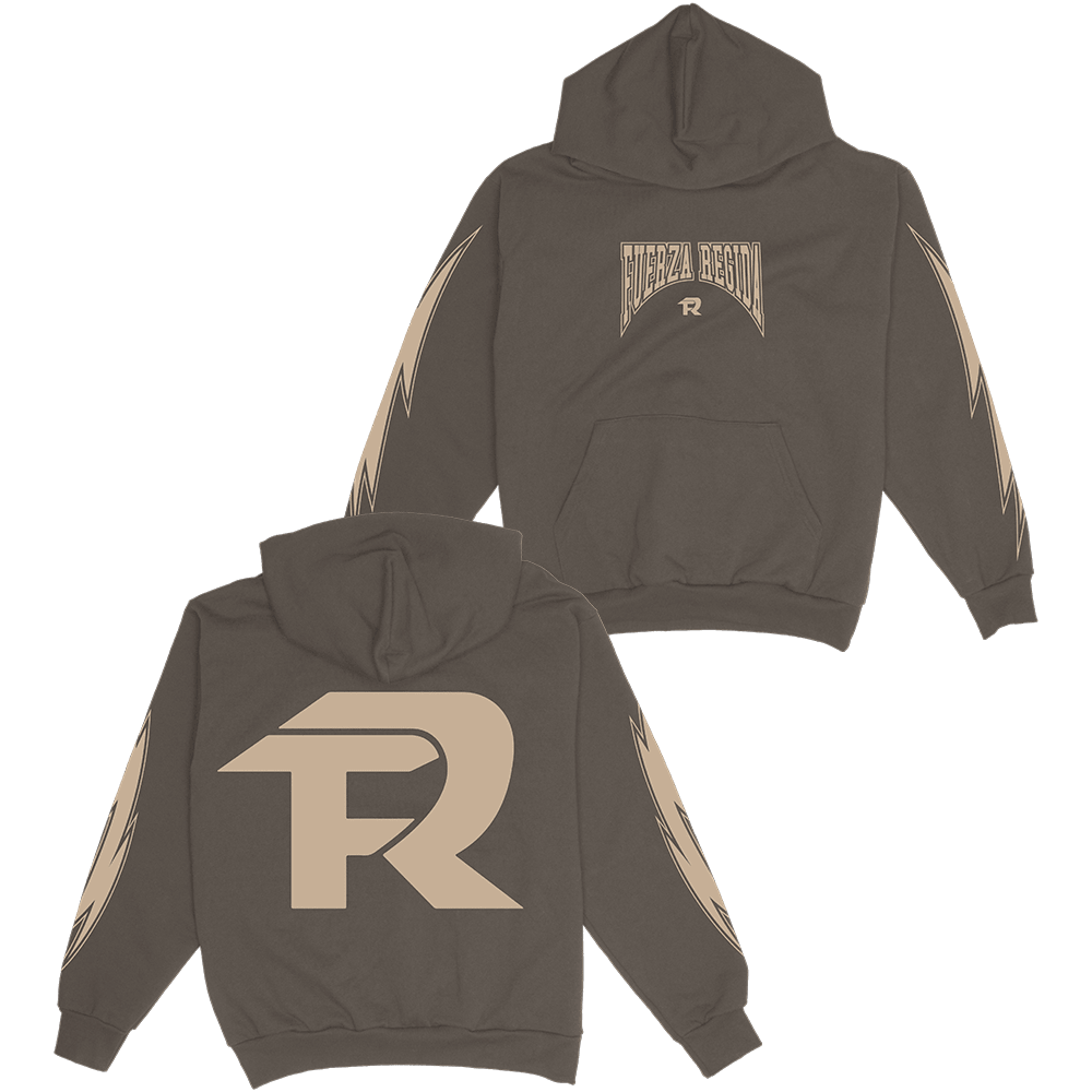 Fuerza Regida Merch Fuerza Regida Dark Chocolate Hoodie Fathers Day Gifts For Husband