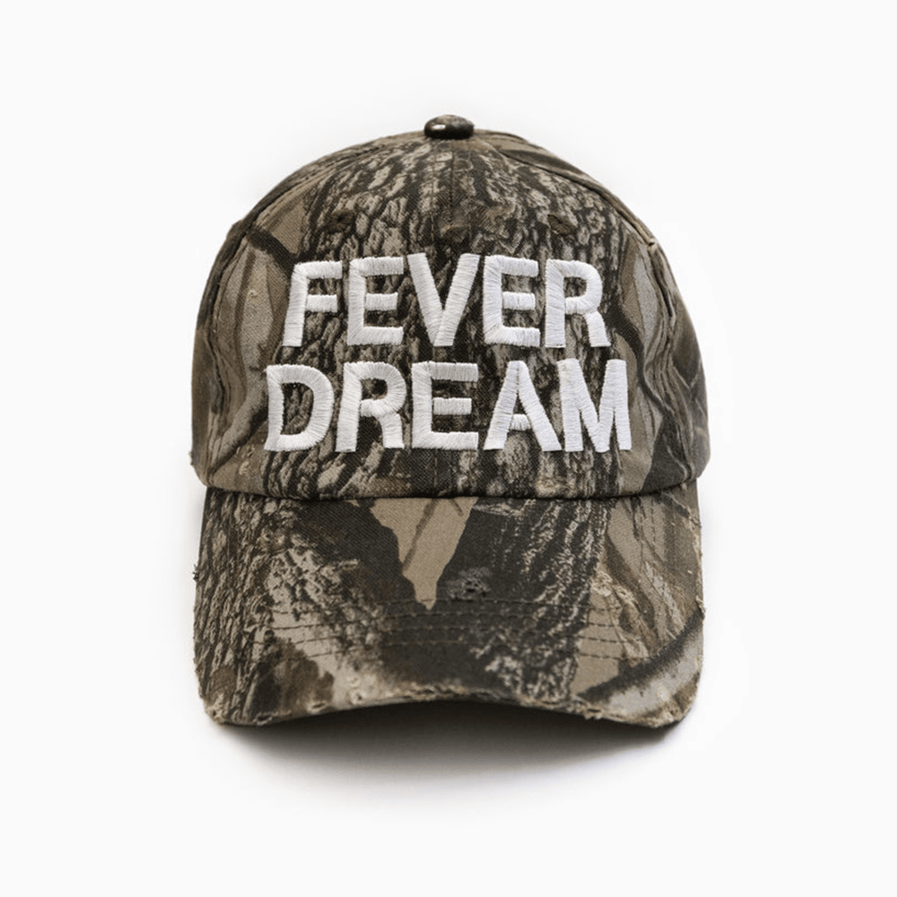 Fever Dream Hat Embroidered Camo Hat Father's Day Gifts For Husband