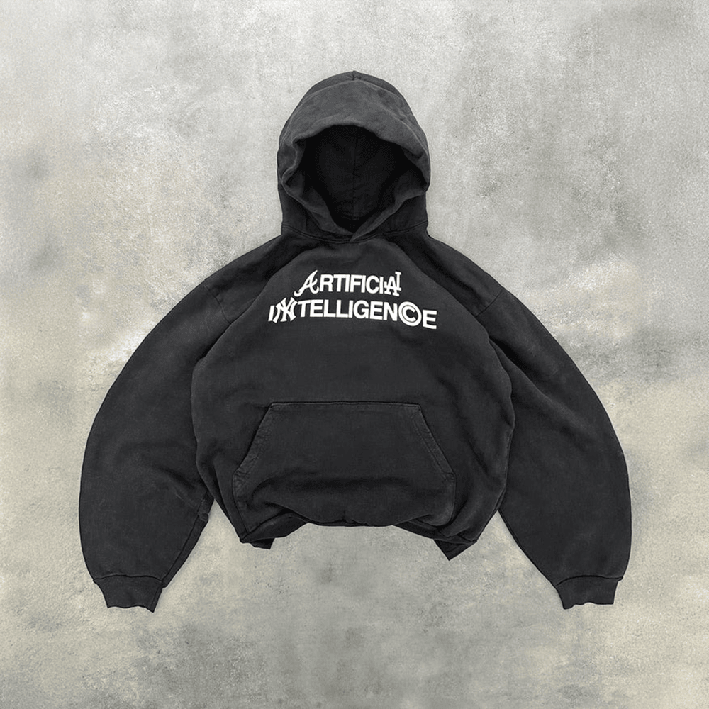 Artificial Intelligence Hoodie Black Hoodie First Fathers Day Gift