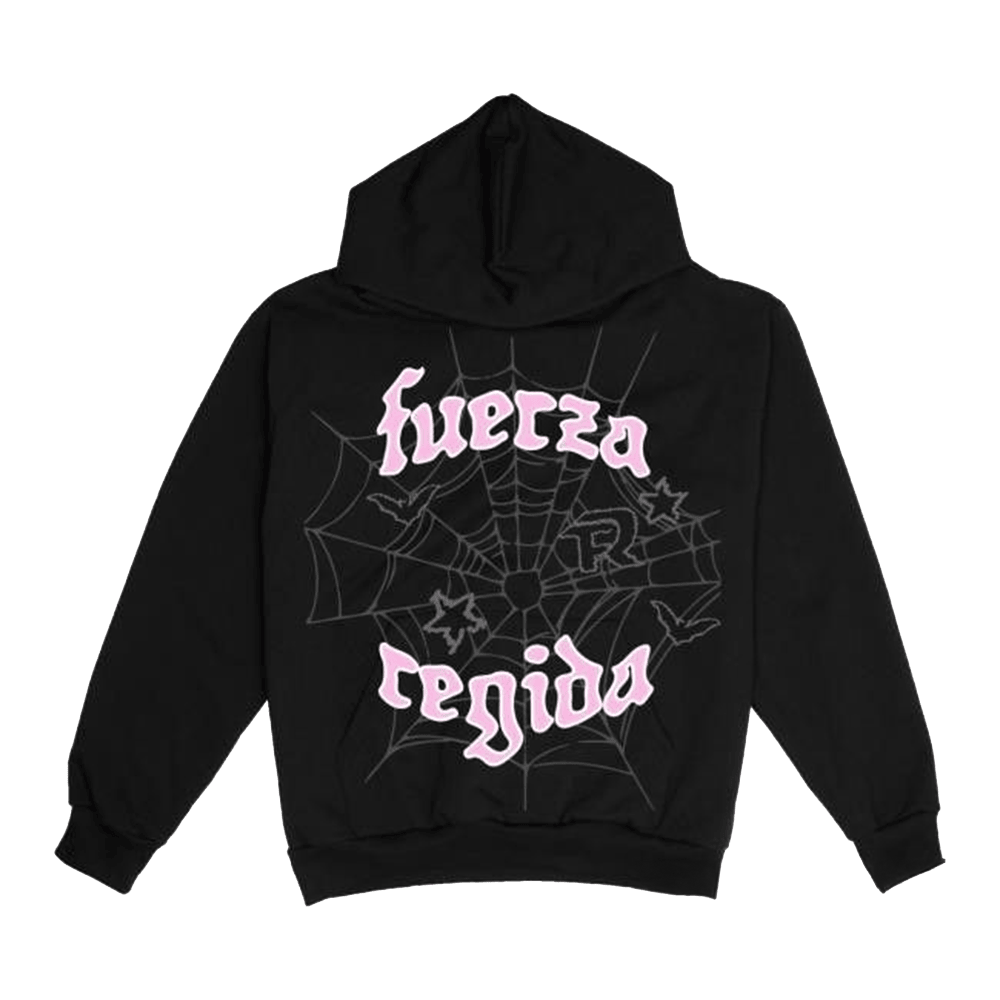 Fuerza Regida Merch Fuerza Regida Spider Hoodie Father's Day Gifts For Husband