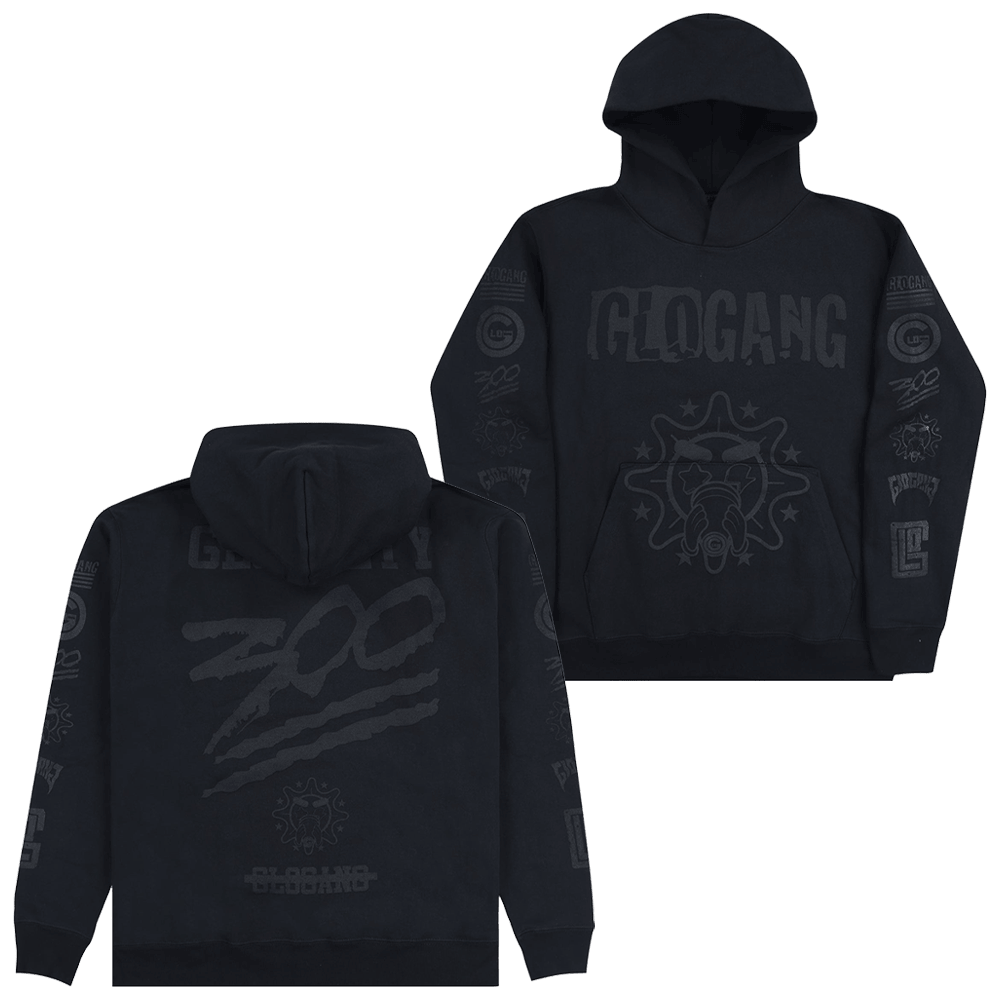 Glo Gang Hoodie Gloyalty Blackout Hoodie Gifts For Father's Day From Son