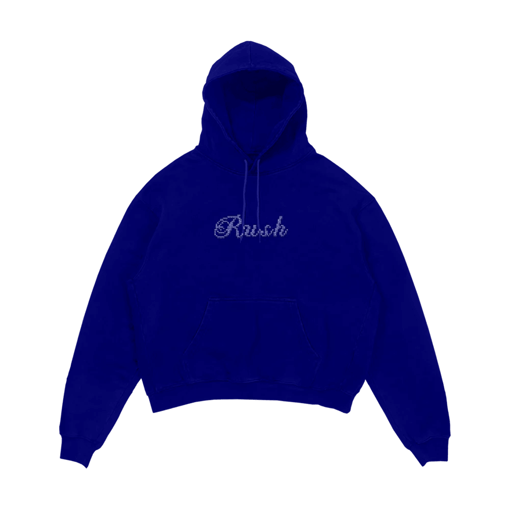 Sweat Tour Troye Sivan Merch Rush Royal Rhinestone Hoodie Great Father's Day Gifts