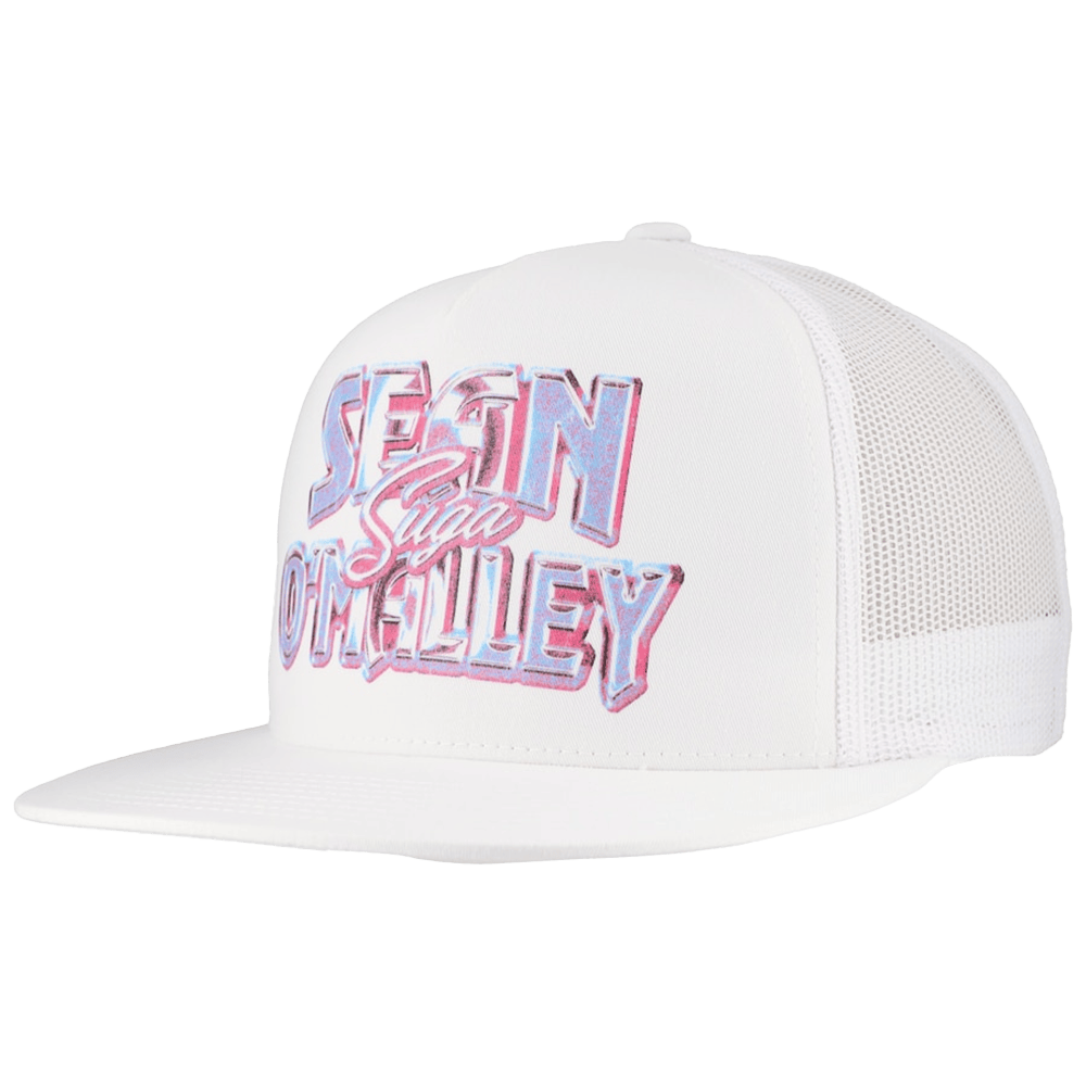 Suga Sean Merch UFC White Sean O'Malley Quasar Snapback Hat Best Father's Day Special Gifts