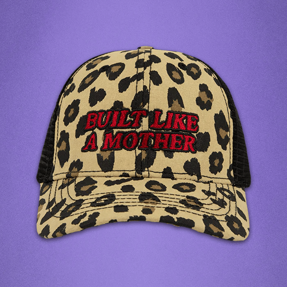 Olivia Rodrigo Merch Olivia Rodrigo Like A Mother Leopard Trucker Hat Gifts For Wife