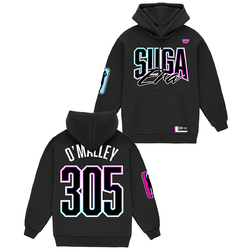 305 Black Hoodie Suga Shop Merch Good Fathers Day Gifts