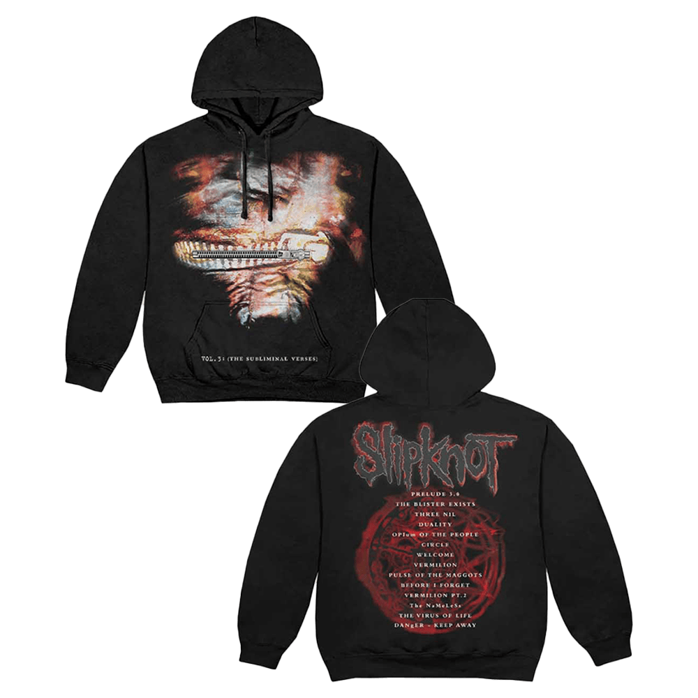 Slipknot Merch 72 Hours Only Vol 3 Sewn Zipper Hoodie Best Father's Day Gifts For Grandpa