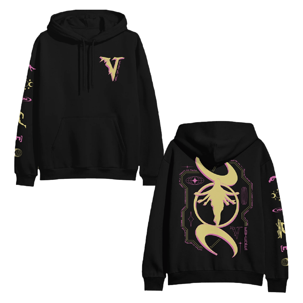 Veil Of Maya Merch 3d Shapes Black Hoodie Father's Day Gifts For Grandpa
