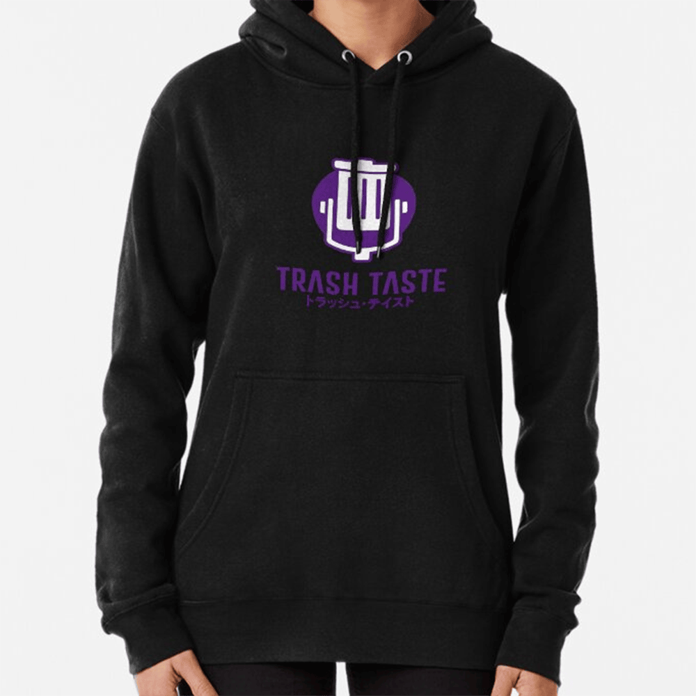 Trash Taste Merch Trash Taste Podcast Black Hoodie Birthday Presents For Dad