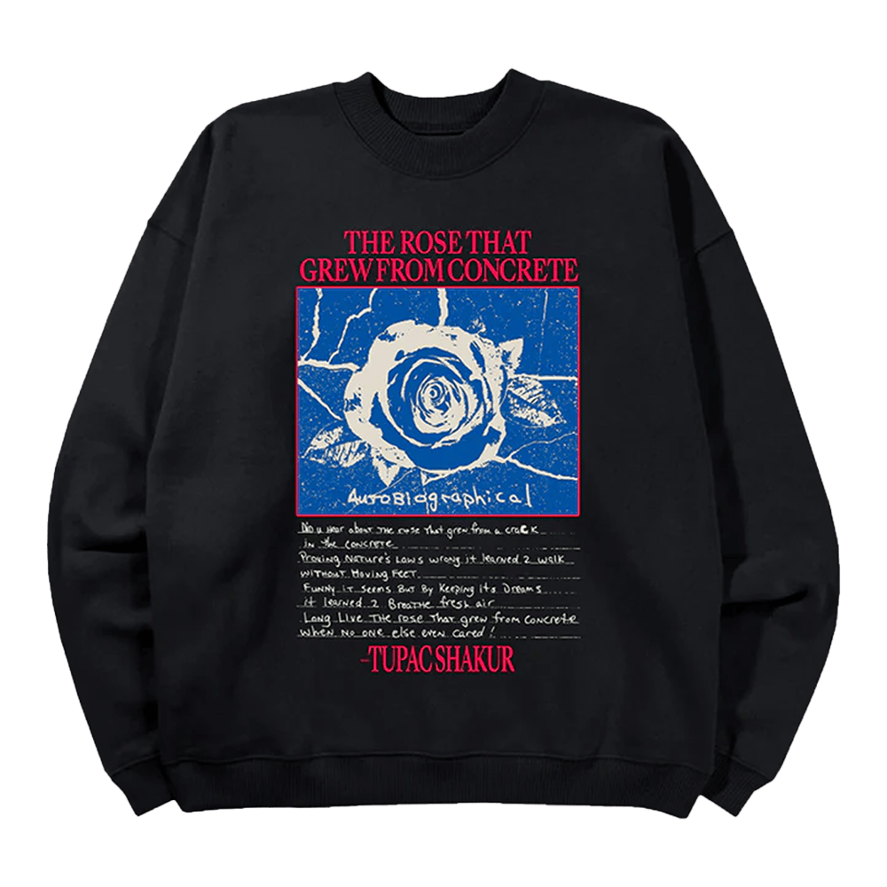 Official 2pac Merch 2pac Sweatshirt From Concrete Crewneck Fathers Day Delivery Gifts