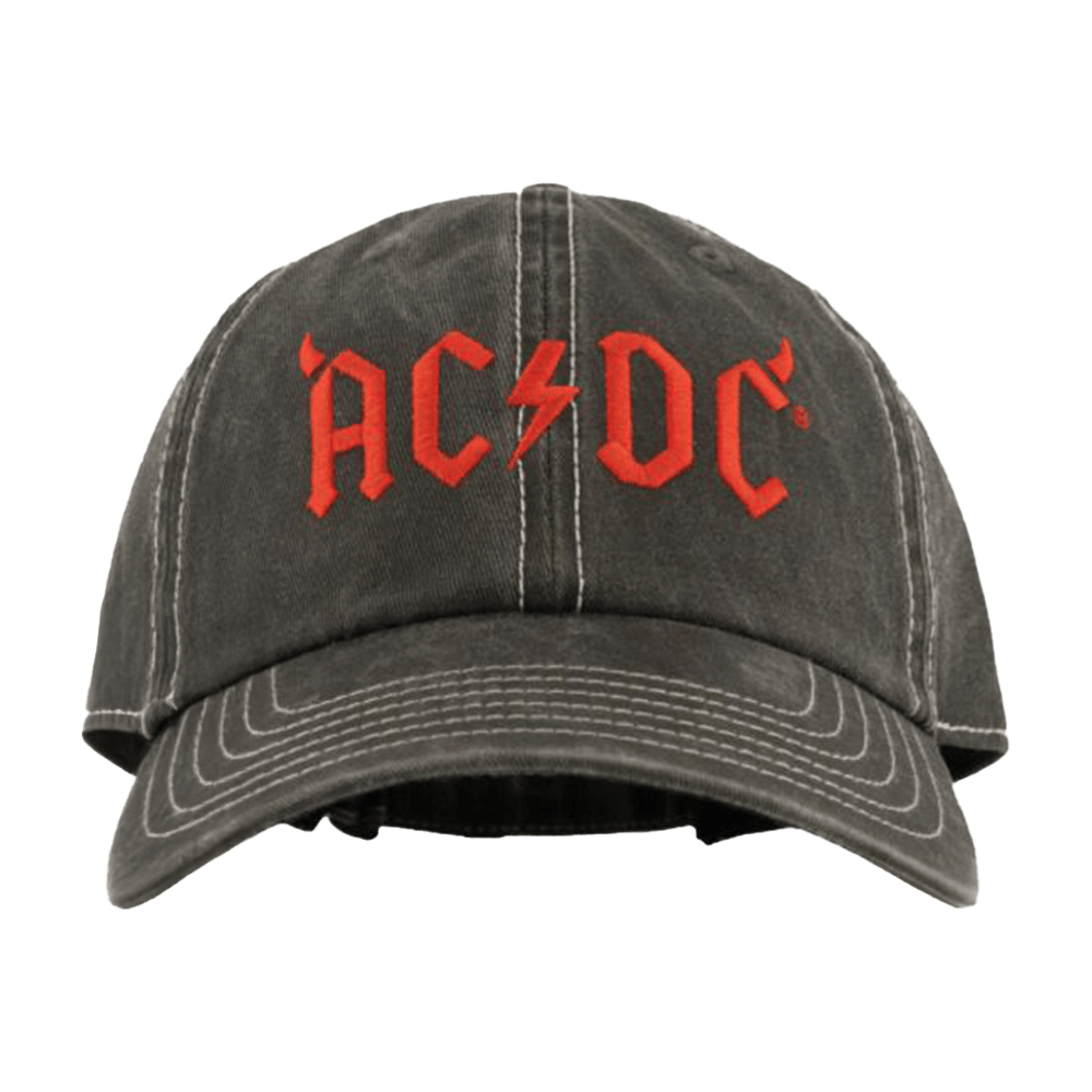 ACDC Merch ACDC Horns Logo Hat Father's Day Gifts Music Lover
