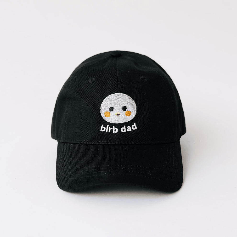 Finch Merch Finch Care Hat Birb Dad Embroidered Baseball Hat Father's Day Gifts