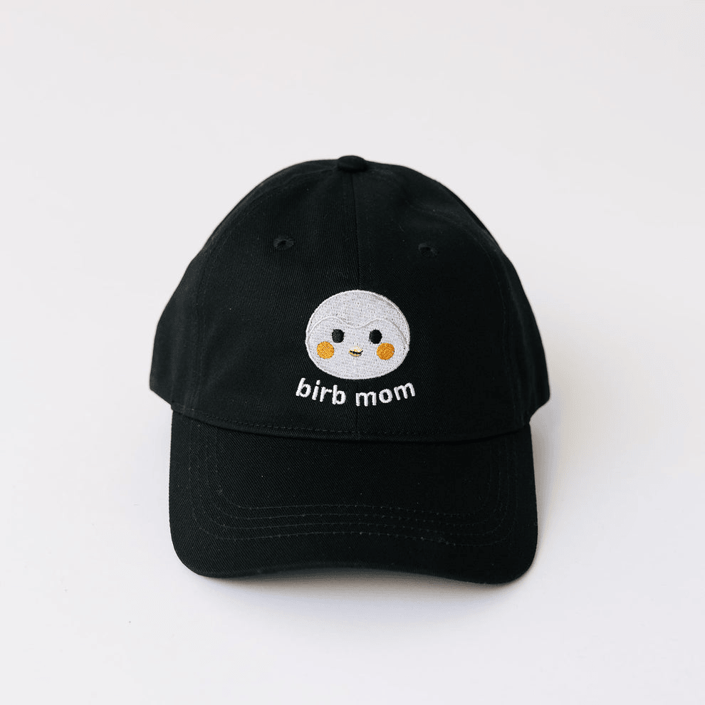 Finch Merch Finch Care Hat Birb Mom Embroidered Baseball Hat Gifts For Mom