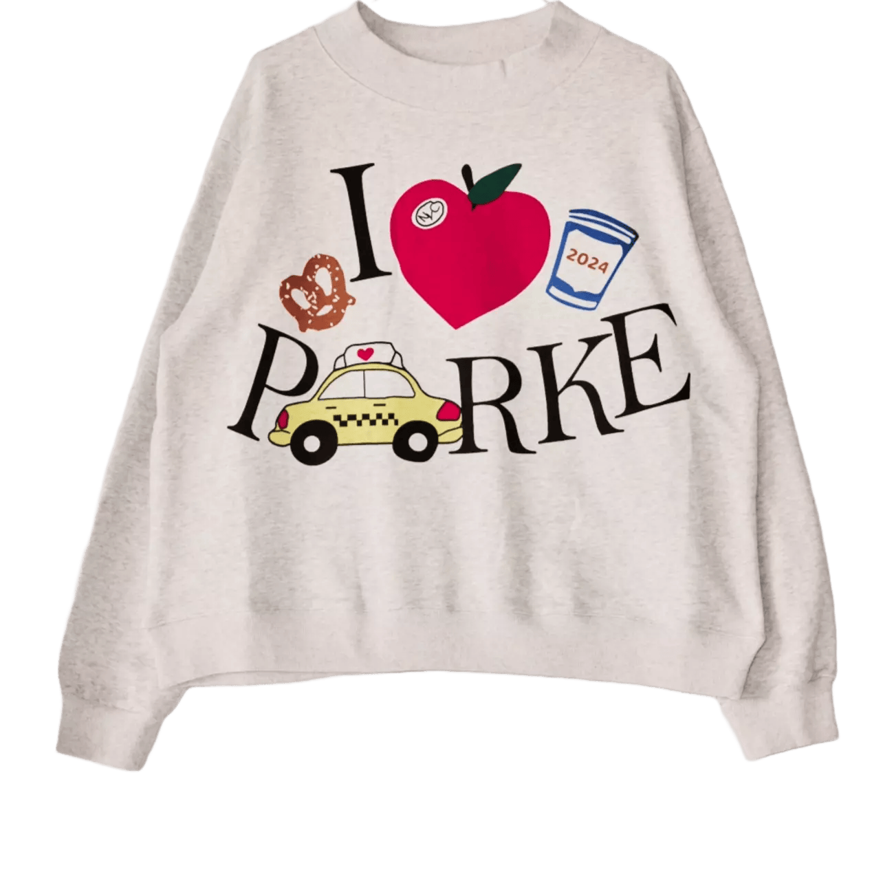 I Love Parke Sweatshirt Parke NYC Hoodie Cute Gift Idea For Sister Who Loves New York Vibe