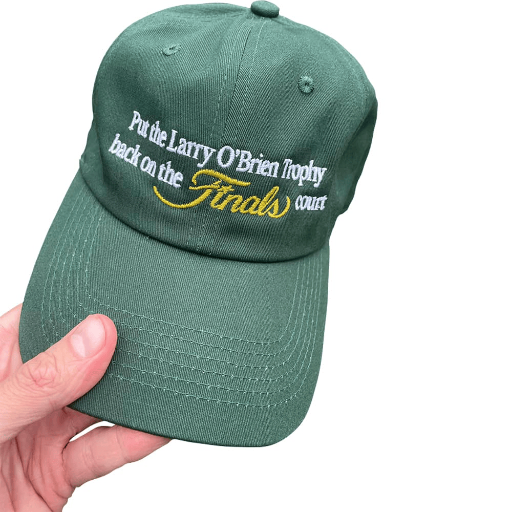 Put The Larry O'Brien Trophy Back On The Finals Court Hat Gifts For Dad