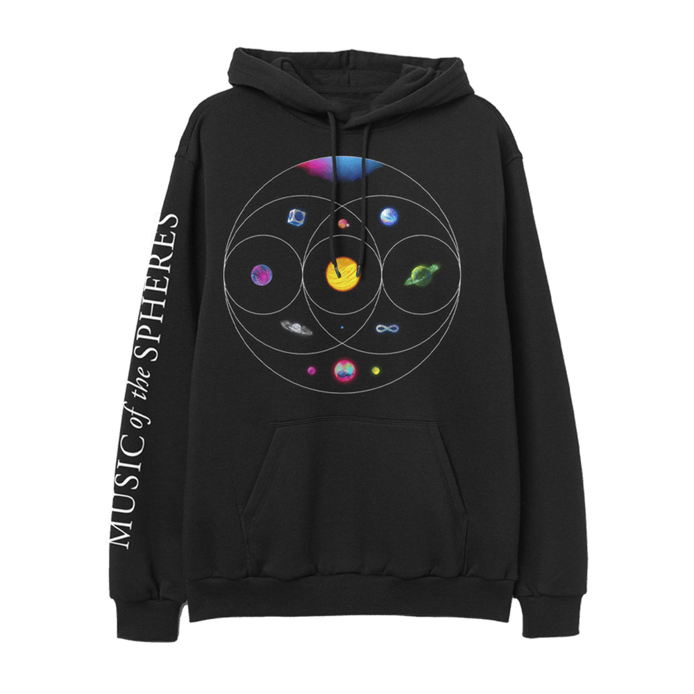 Coldplay Tour 2025 Hoodie Music Of The Spheres Graphic Hoodie Fan Favorite Gift For Him