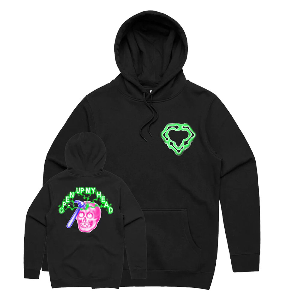 Open Up My Head Hoodie STYG Merch Useful Gift for Dad Emotional Lyric Hoodie