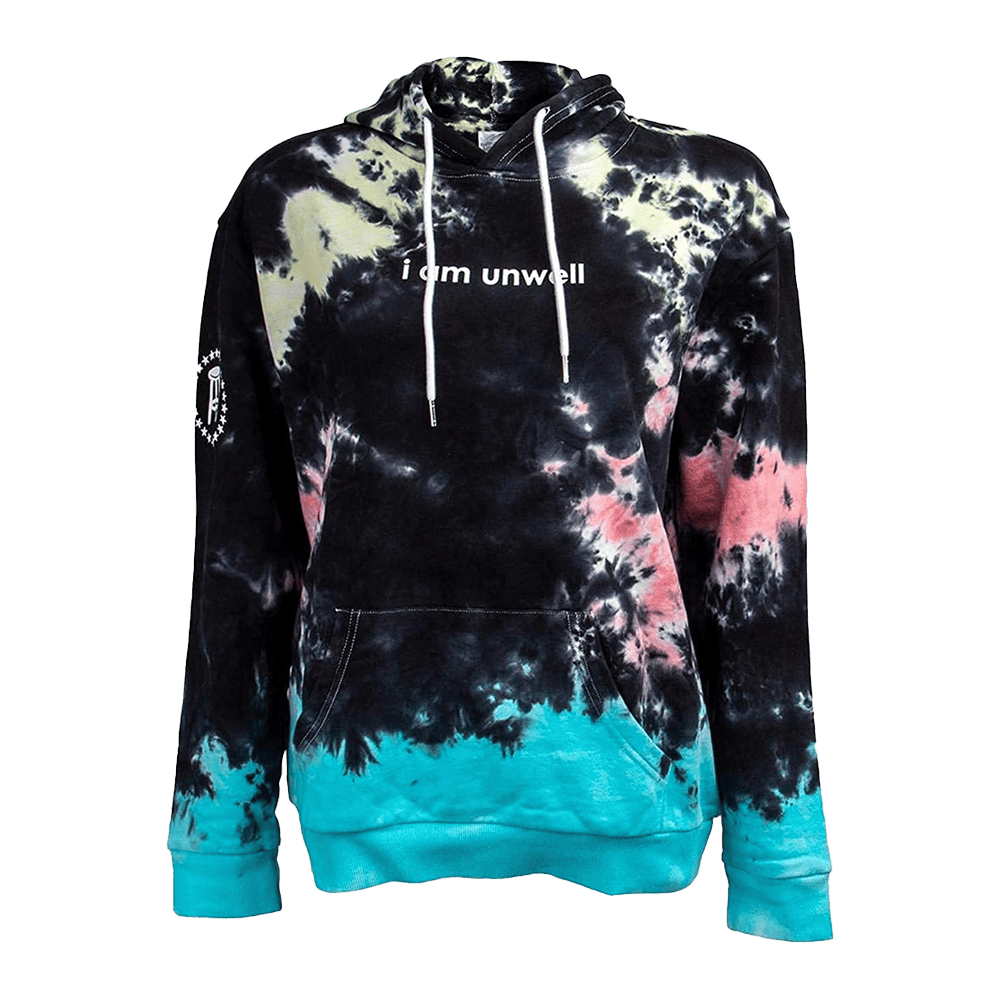 I Am Unwell Tie Dye Hoodie Call Her Daddy Merch Great Gift for Wife Colorful Hoodie