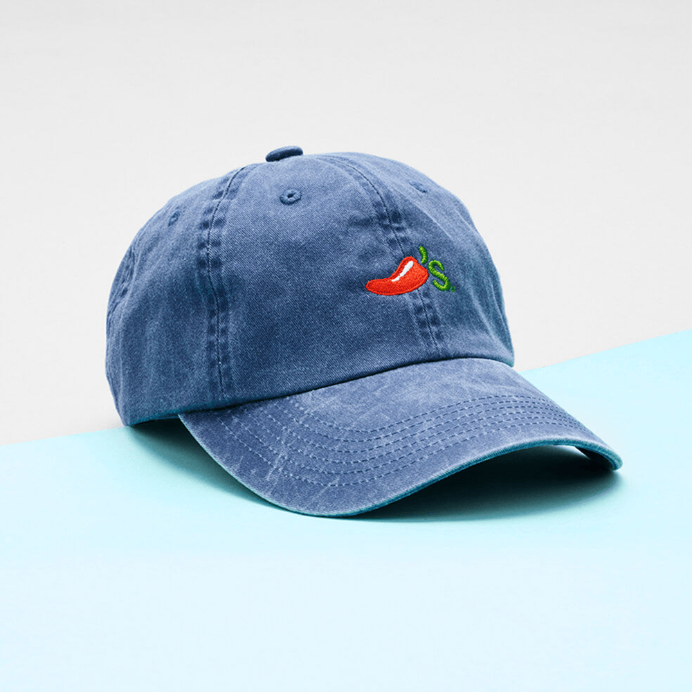 Chilis On My Mind Hat Funny Gift Idea for Girlfriend Red Trucker Cap Summer Hat